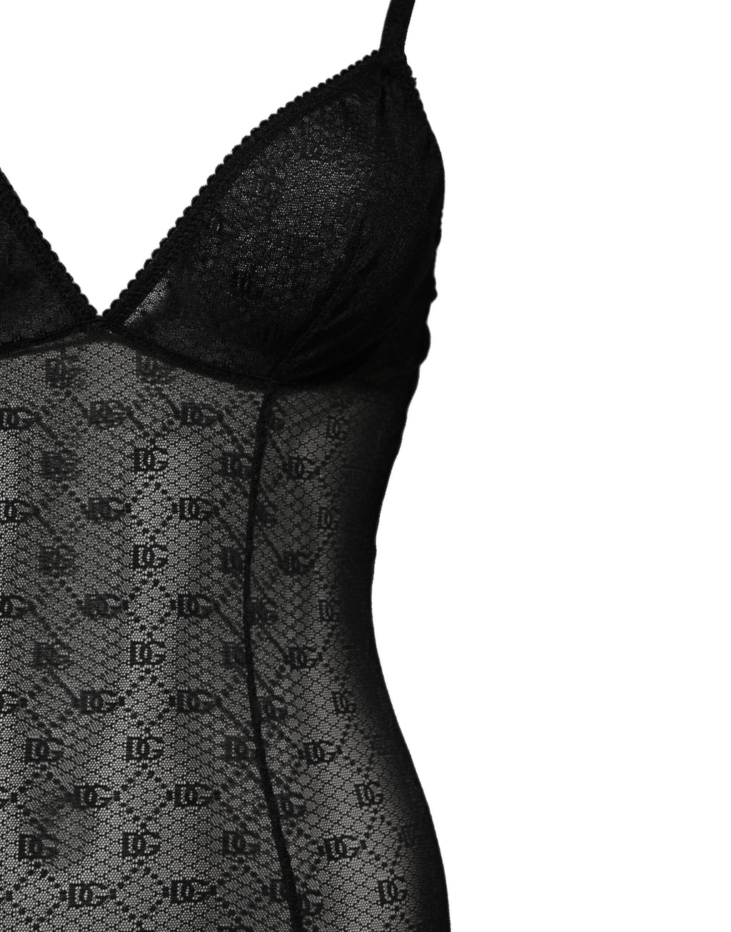 Dolce & Gabbana Body Lingerie Sous-vêtements en Nylon Stretch Noir