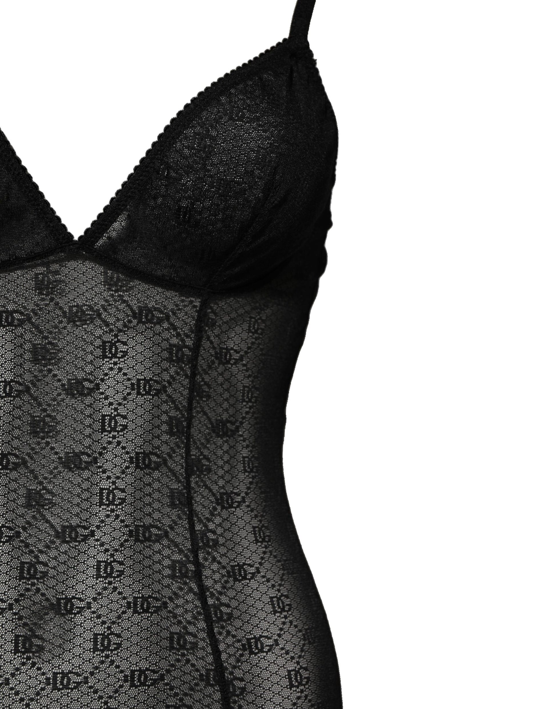 Dolce & Gabbana Body Lingerie Sous-vêtements en Nylon Stretch Noir