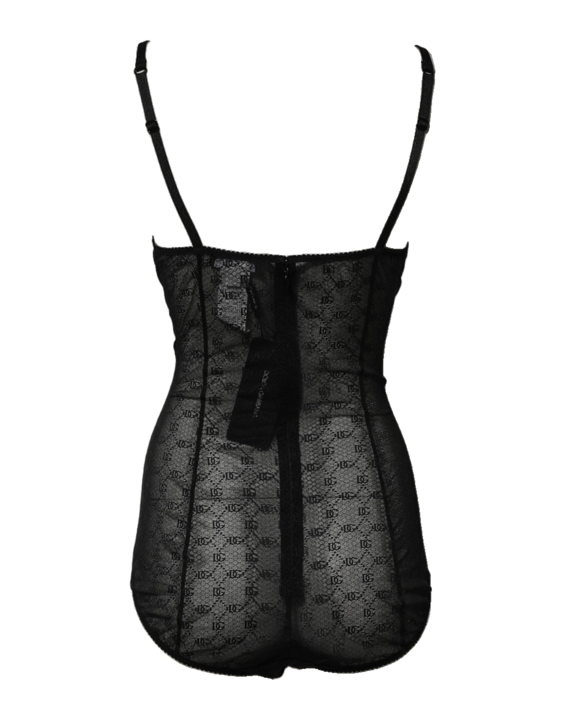 Dolce & Gabbana Body Lingerie Sous-vêtements en Nylon Stretch Noir