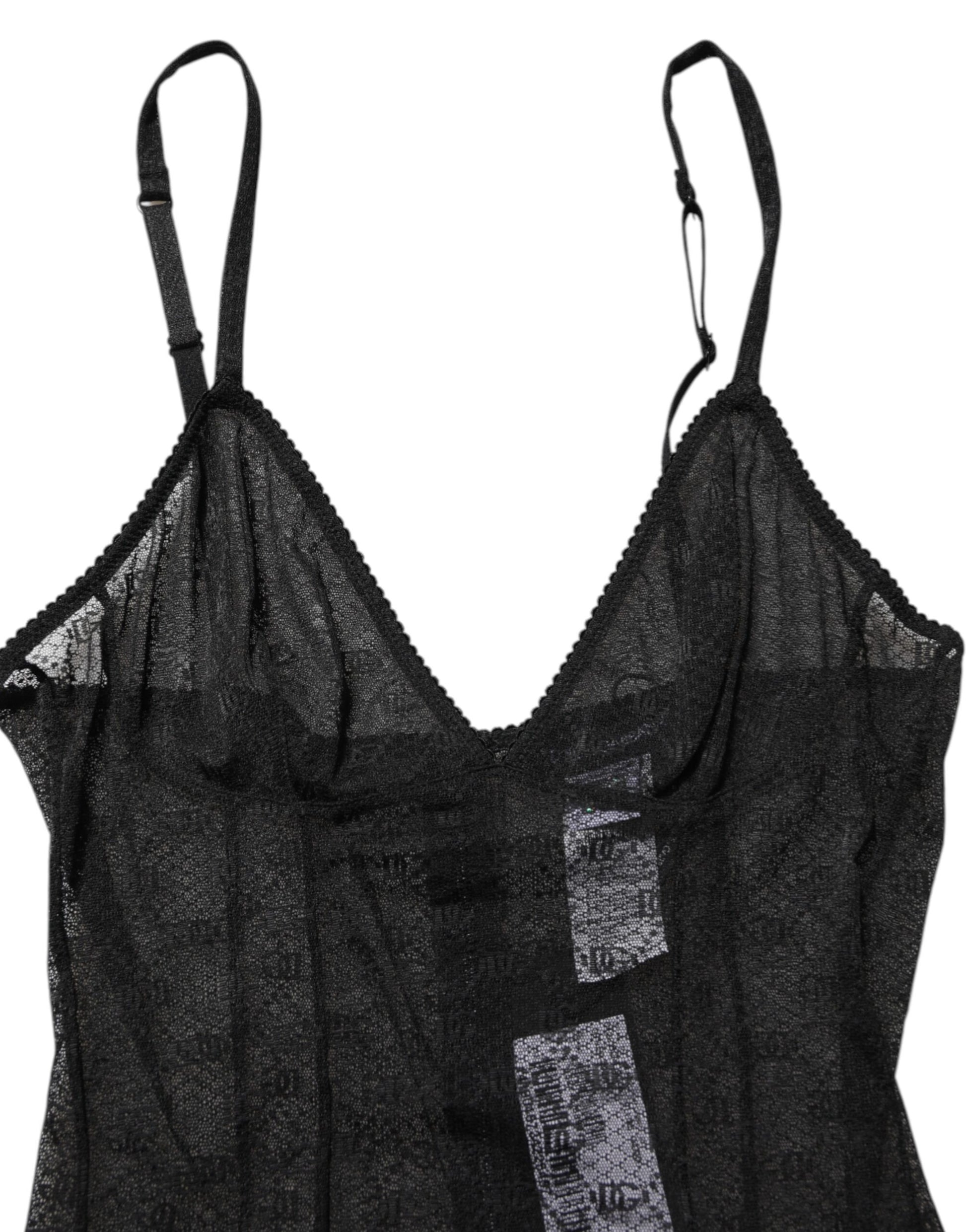 Dolce & Gabbana Body Lingerie Sous-vêtements en Nylon Stretch Noir