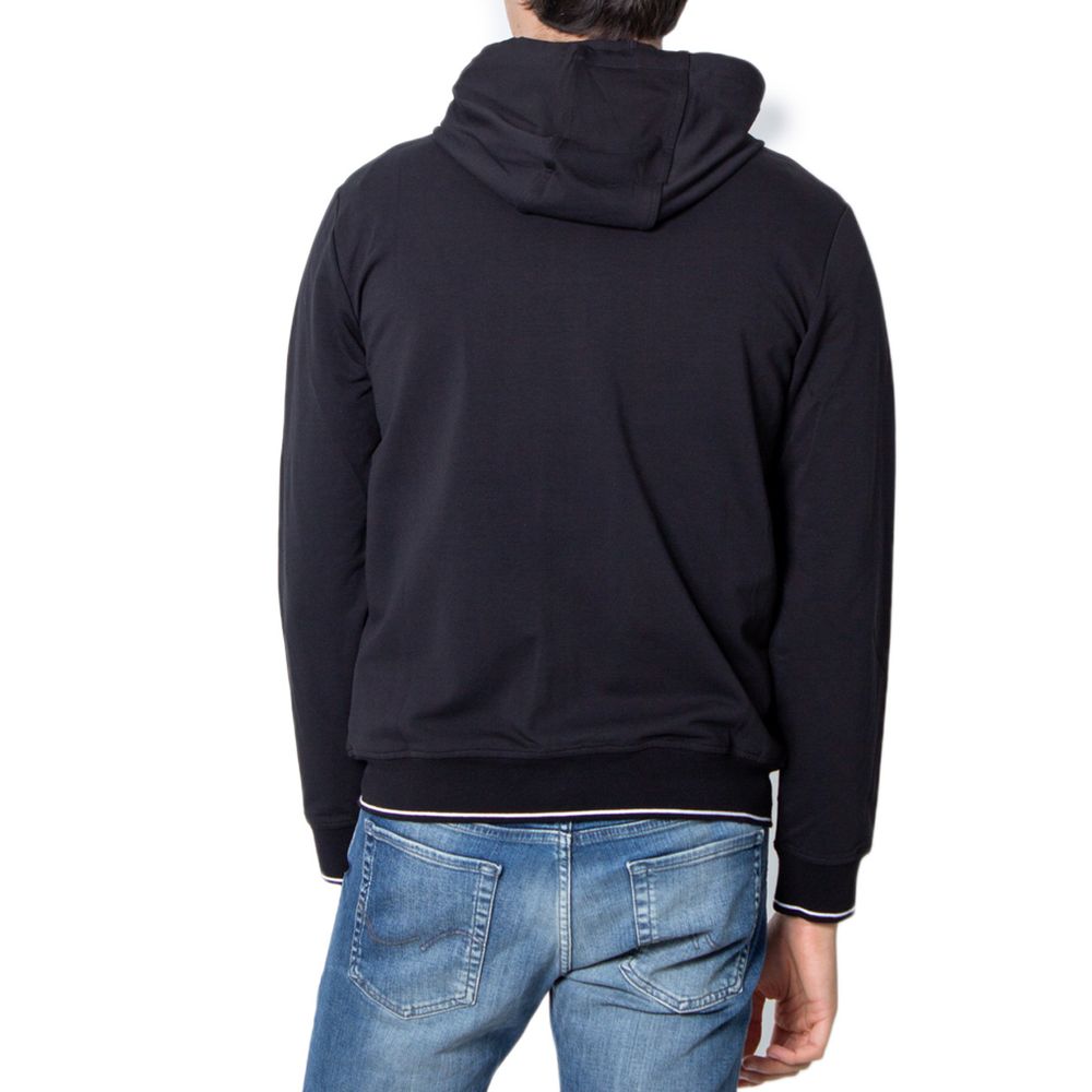 Armani Exchange Sweat à capuche noir en coton