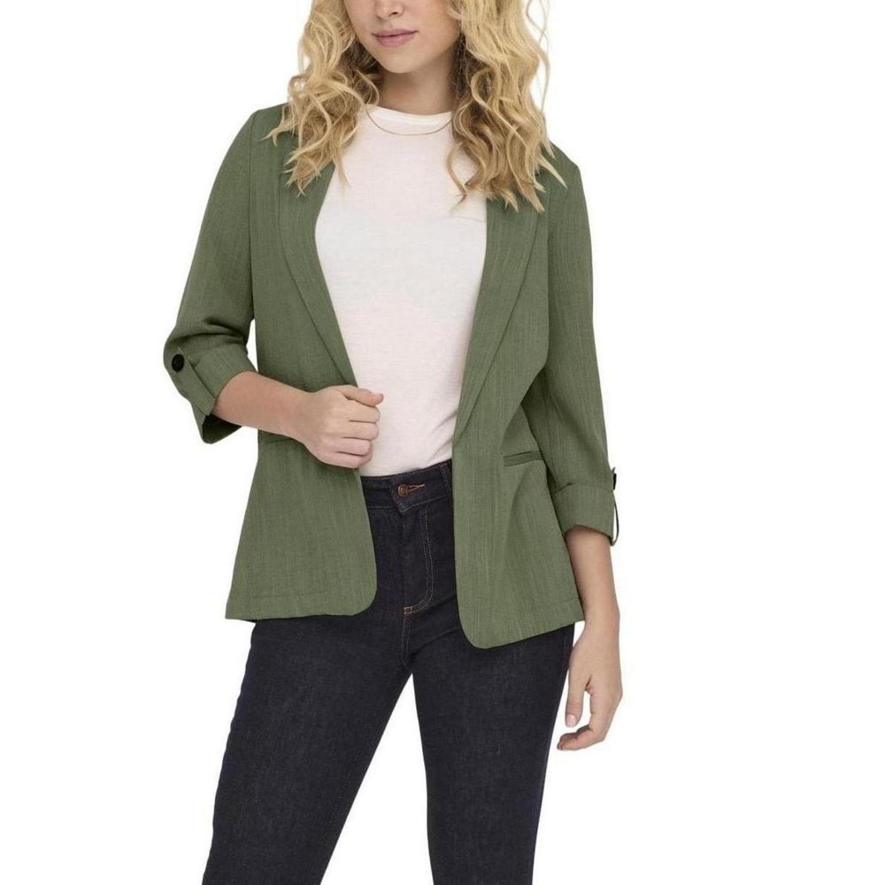 Veste en viscose verte seulement