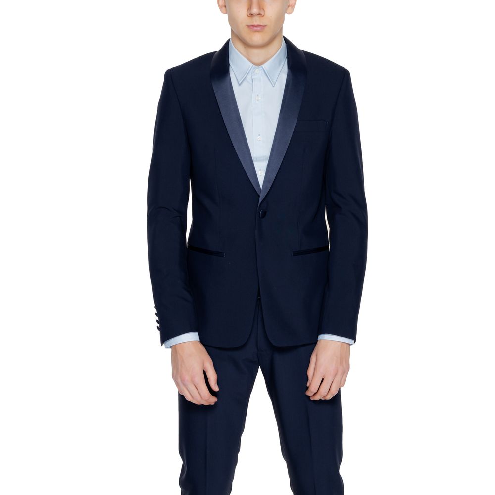 Blazer Antony Morato en polyester bleu