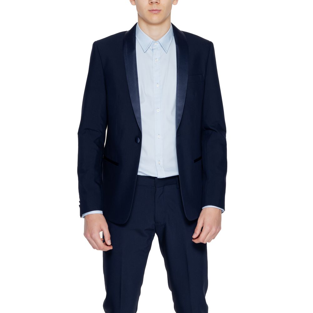 Blazer Antony Morato en polyester bleu