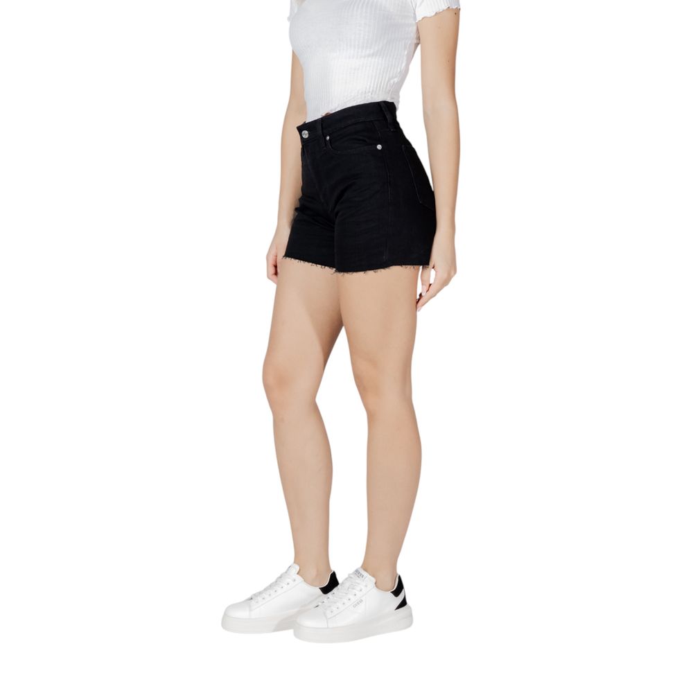 Shorts en coton noir Calvin Klein Jeans
