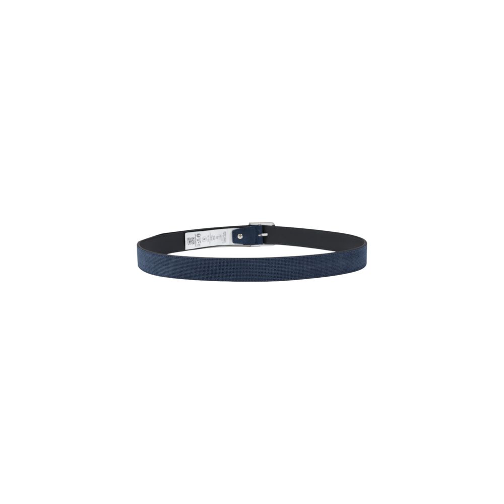 Ceinture régulière en cuir bleu Antony Morato