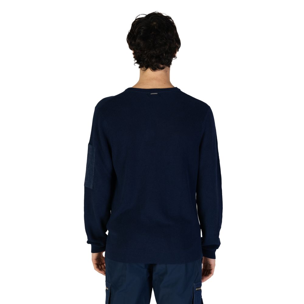 Antony Morato Sweat-shirt bleu en coton