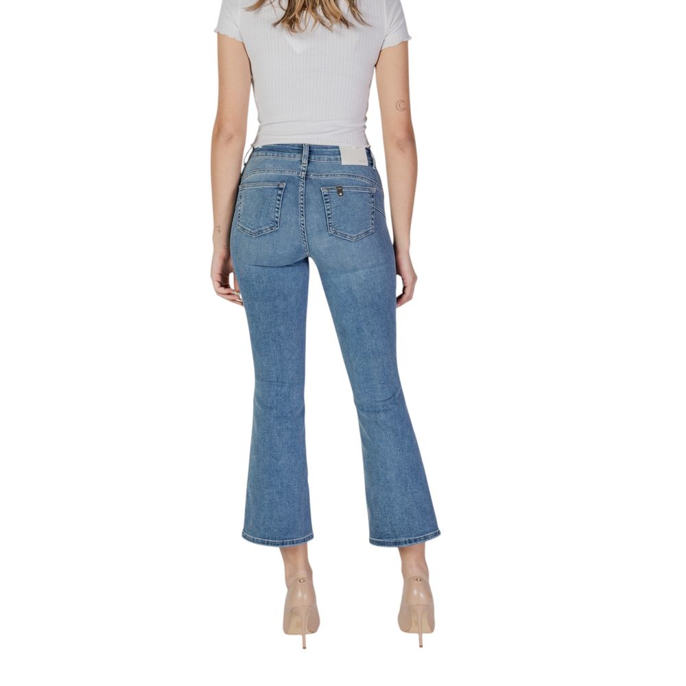 Jean bootcut en coton bleu Liu Jo