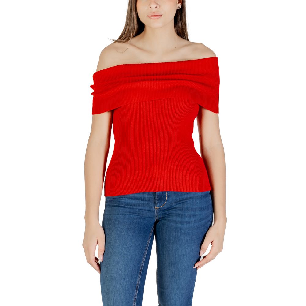 Only Multicolor Polyester T-Shirt