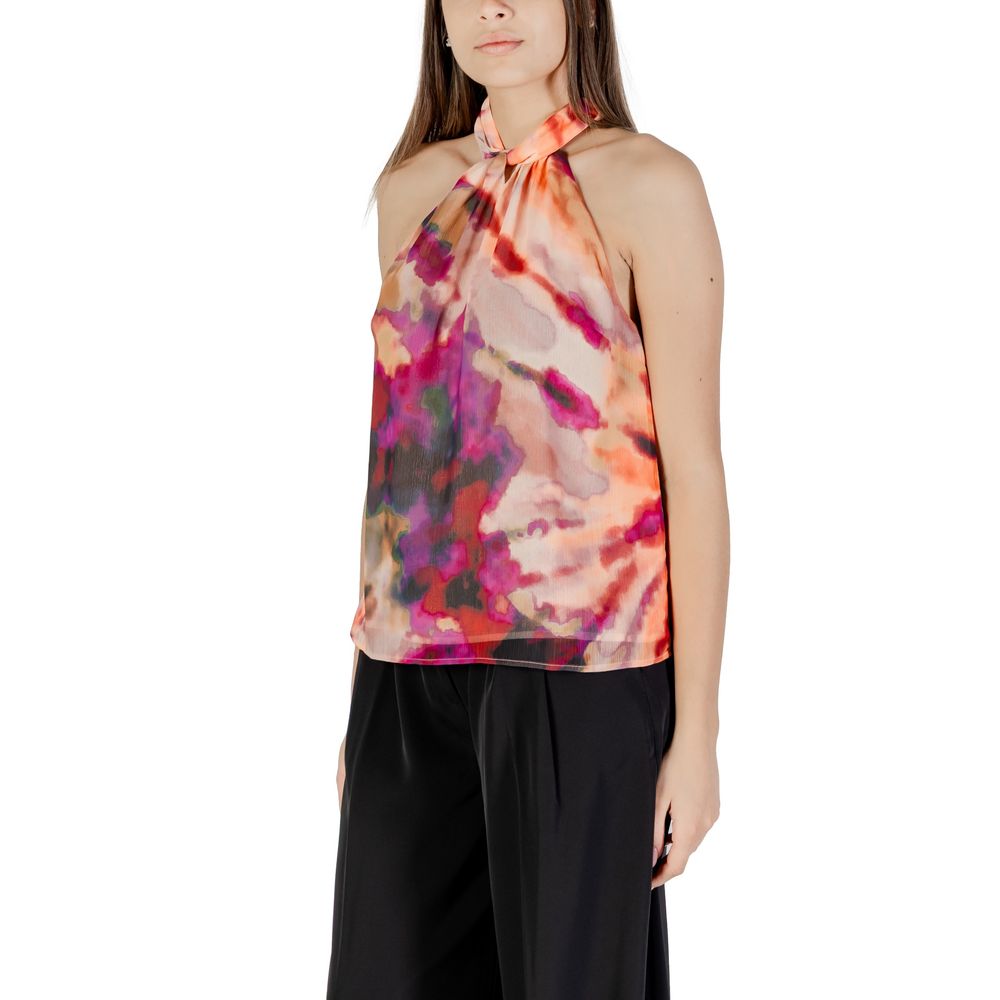 Chemisier Morgan De Toi rose en polyester recyclé