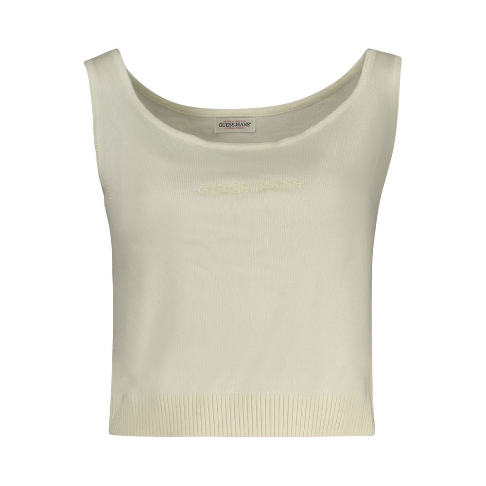 Chemise Femme Guess Jeans Blanc Polyester
