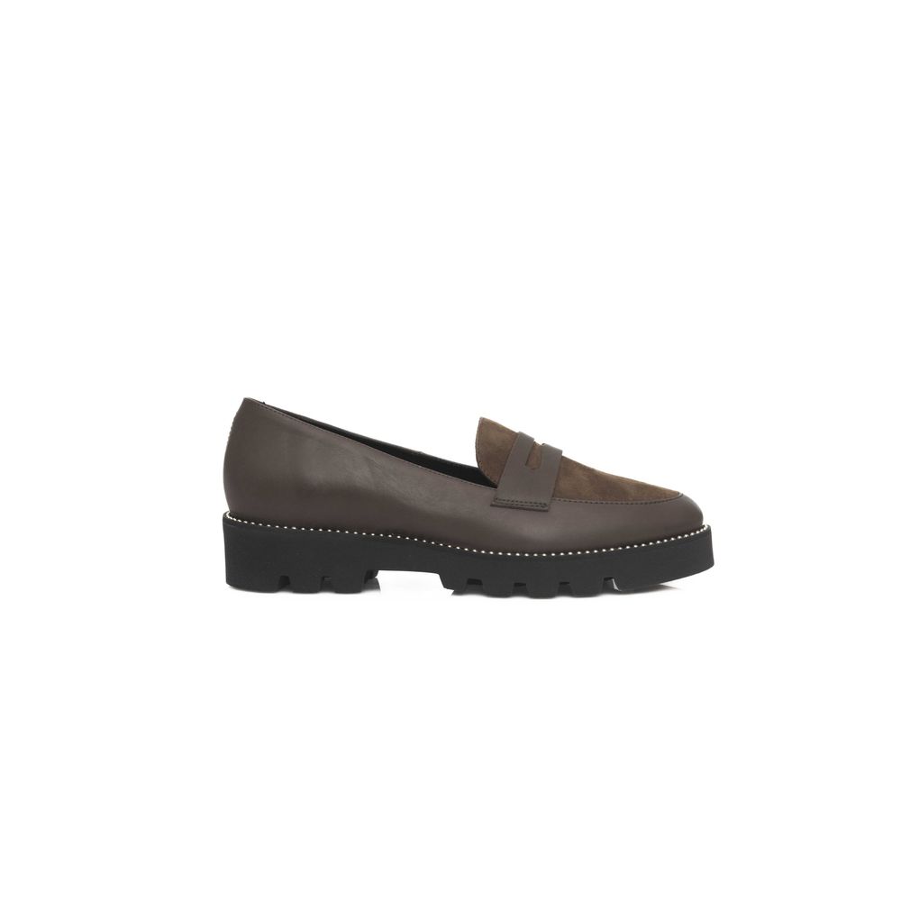 Cerruti 1881 Brown Cowhide Women's Loafer