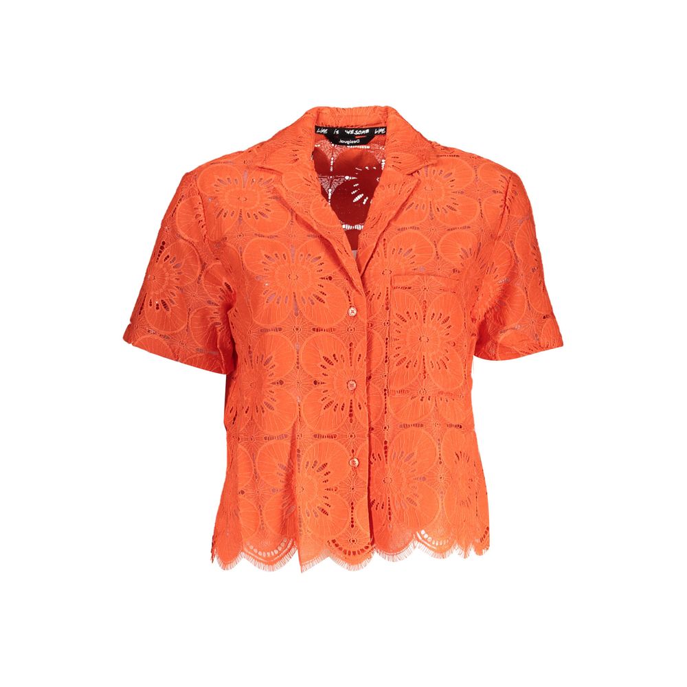 Desigual Arancione Poliammide Womens Shirt