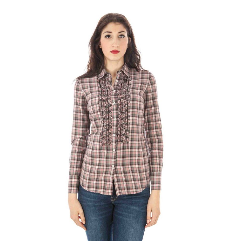 Chemise Fred Perry Rosa en coton pour femme