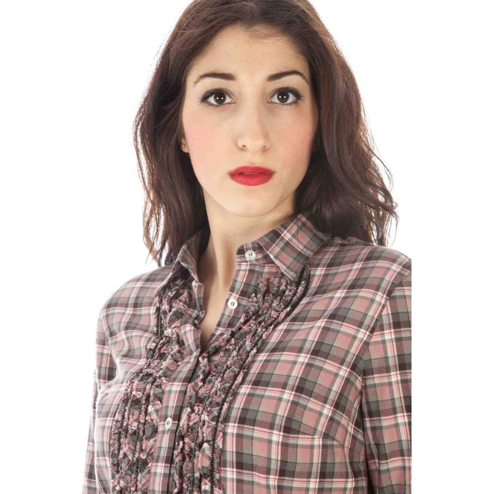 Chemise Fred Perry Rosa en coton pour femme