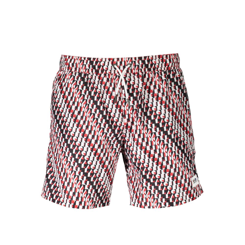 Caleçon de bain Karl Lagerfeld noir en polyester pour homme