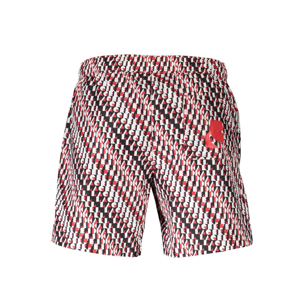 Caleçon de bain Karl Lagerfeld noir en polyester pour homme