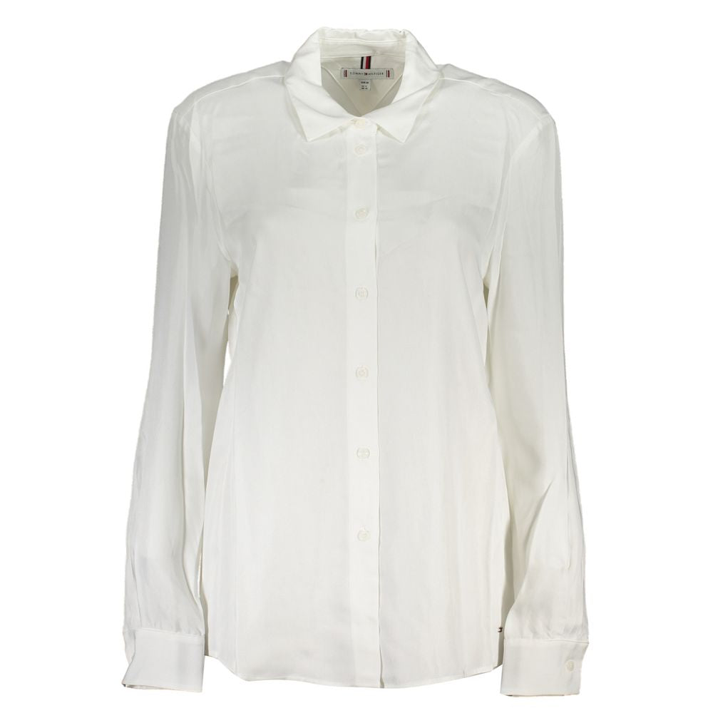 Chemise Tommy Hilfiger en viscose blanche pour femme