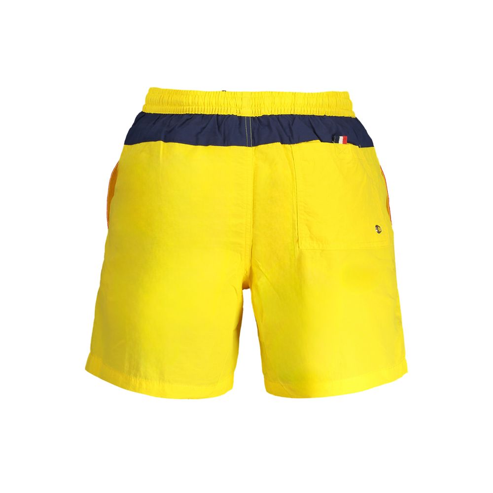 Norvège 1963 Boxer de bain homme en polyester jaune