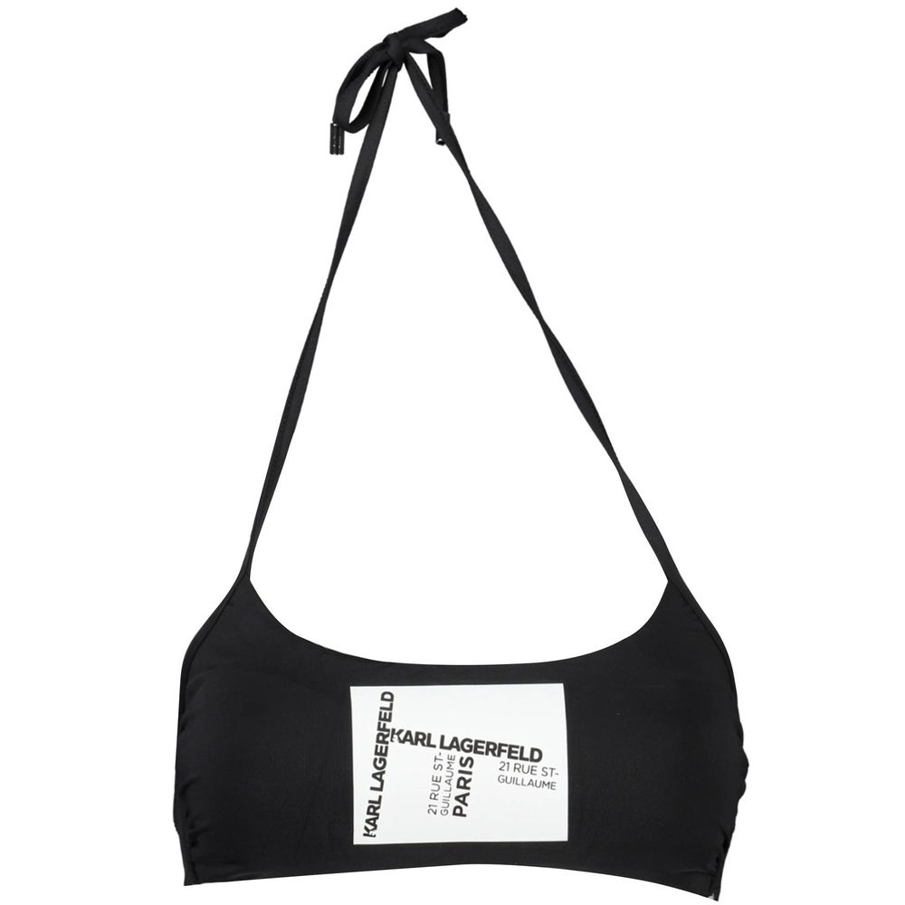 Maillot de bain Karl Lagerfeld noir en polyamide pour femme