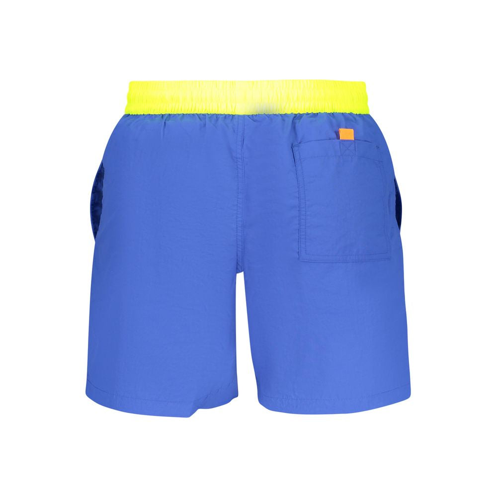 Norvège 1963 Bleu Polyamide Homme Boxer de Bain