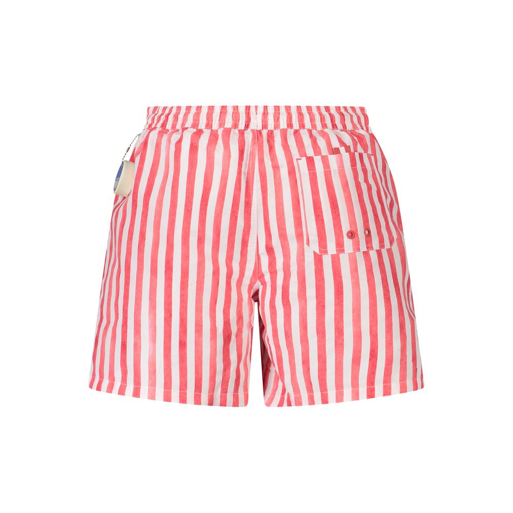 Short de bain homme North Sails rouge en polyester