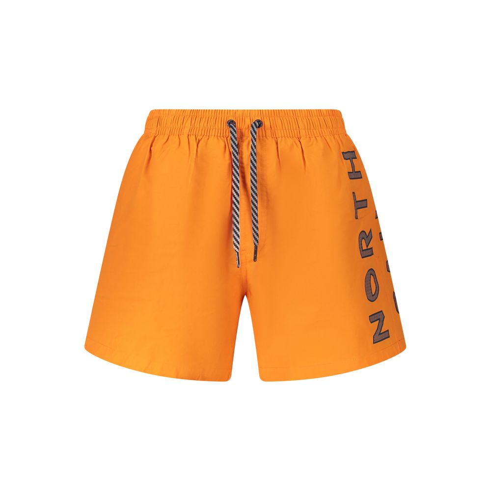 North Sails Maillot de Bain Homme Nylon Orange