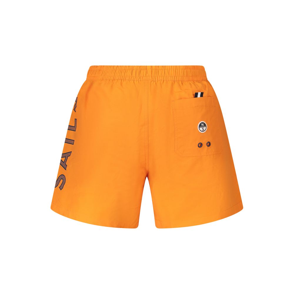 North Sails Maillot de Bain Homme Nylon Orange