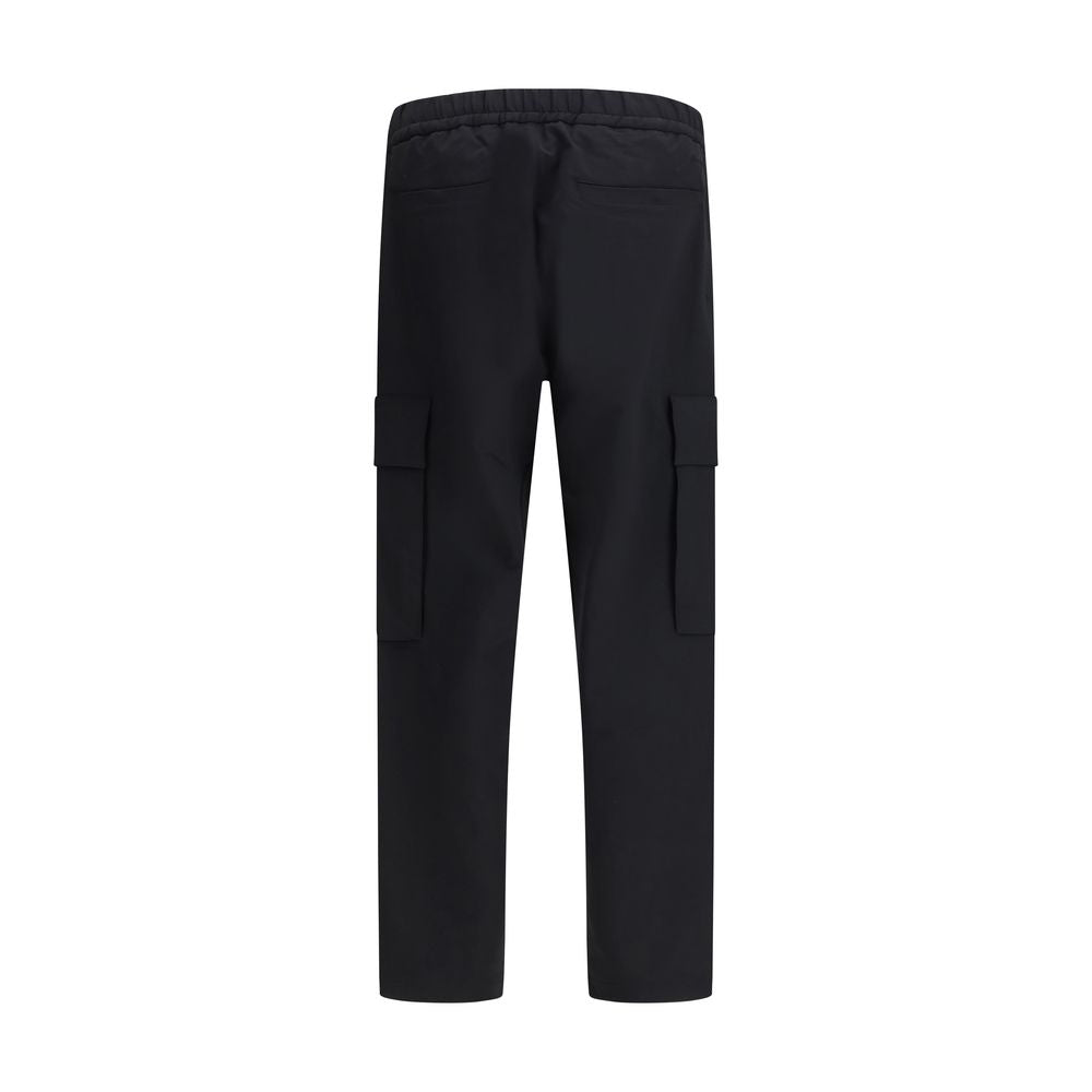LAMINAR Black Polyamide Cargo Pants