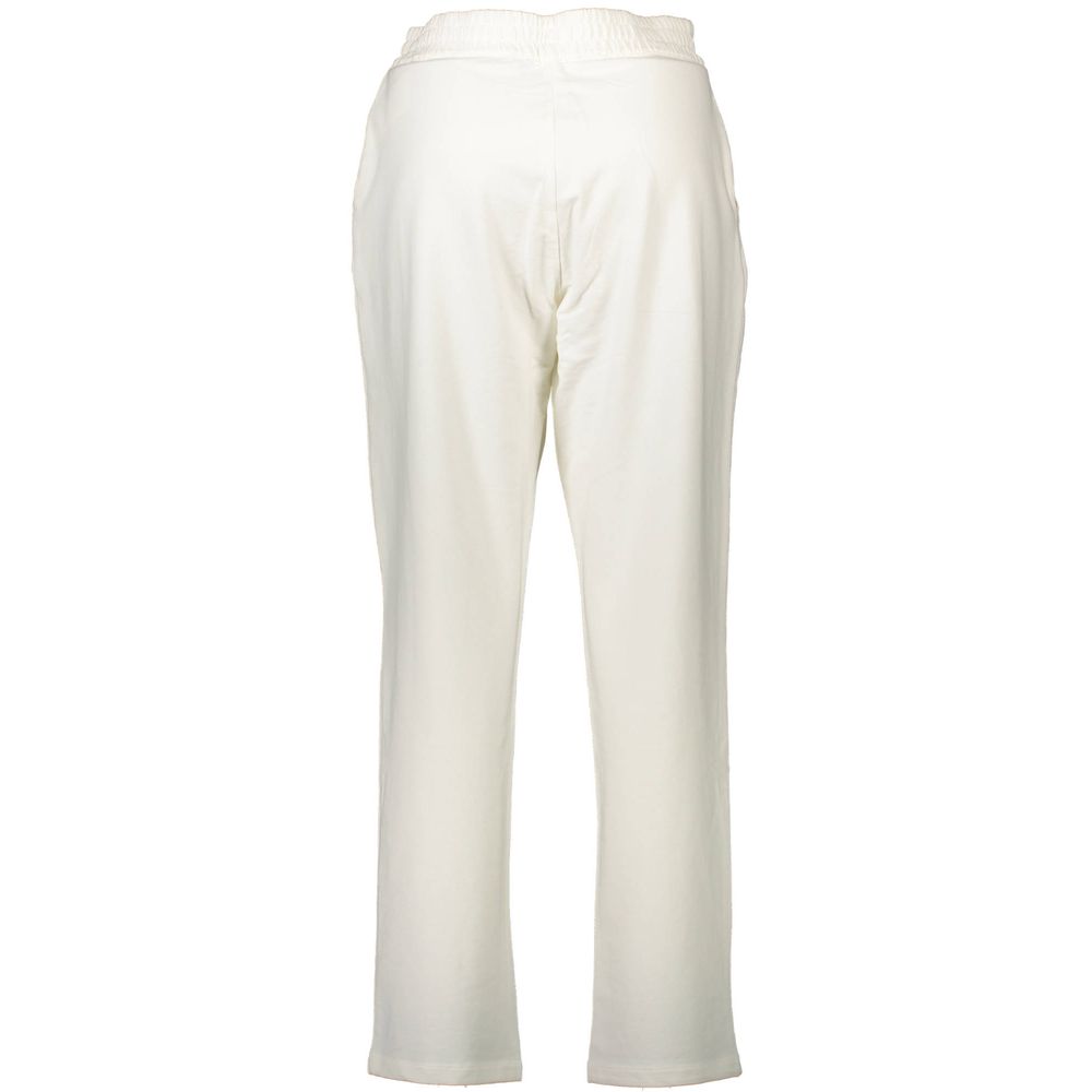 U.S. POLO ASSN. Pantalon Blanc en Coton pour Femme
