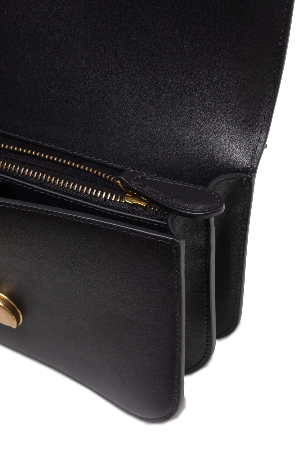 Sac porté épaule Love Bell Classic PINKO en cuir noir