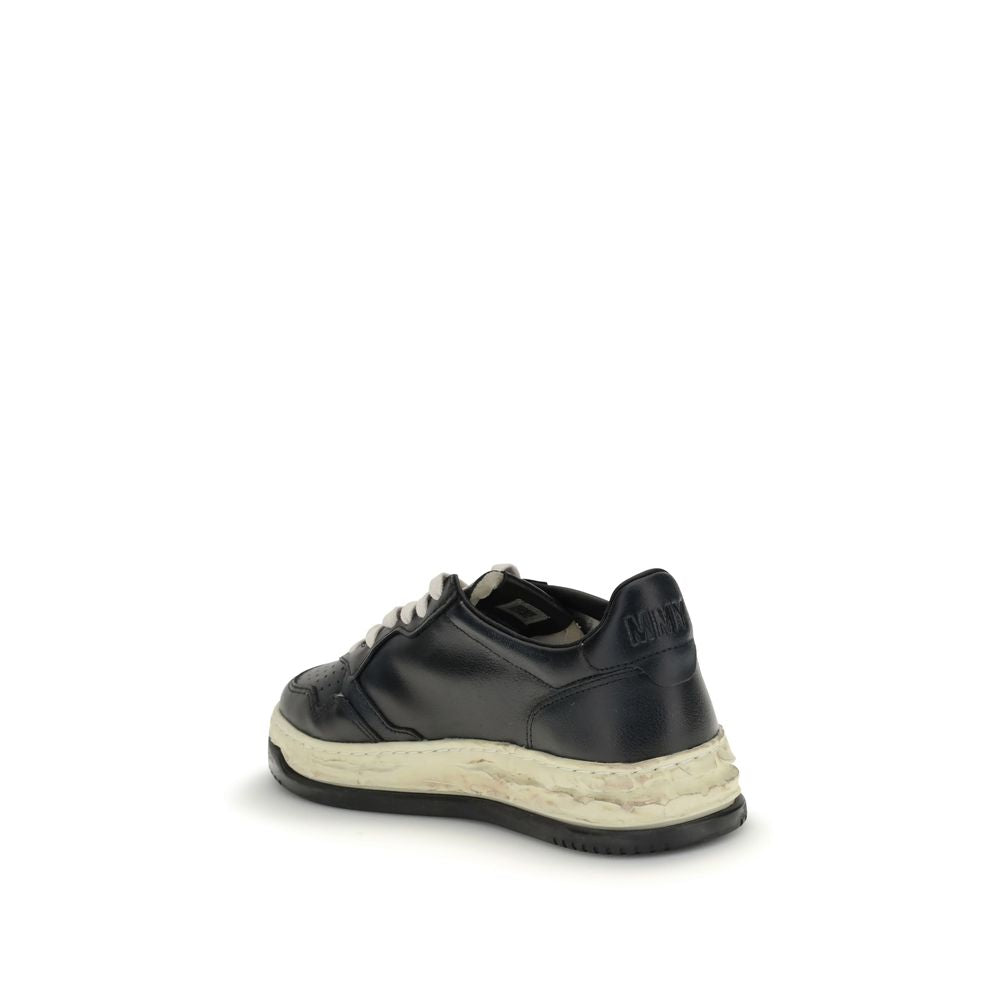 Autry Black Leather Low Top Sneakers