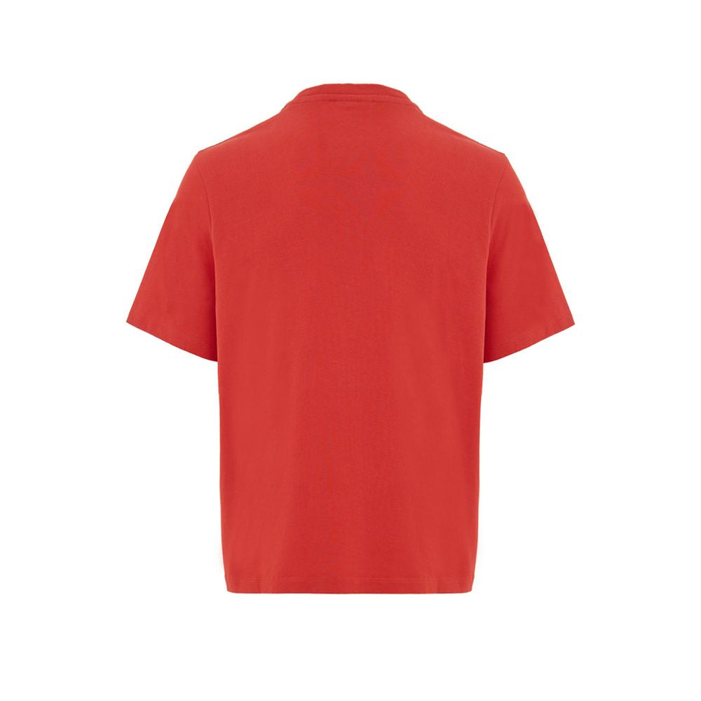 Maison Kitsuné Red Cotton T-Shirt