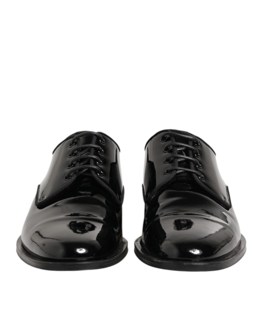 Chaussures habillées de ville Dolce & Gabbana en cuir noir à lacets