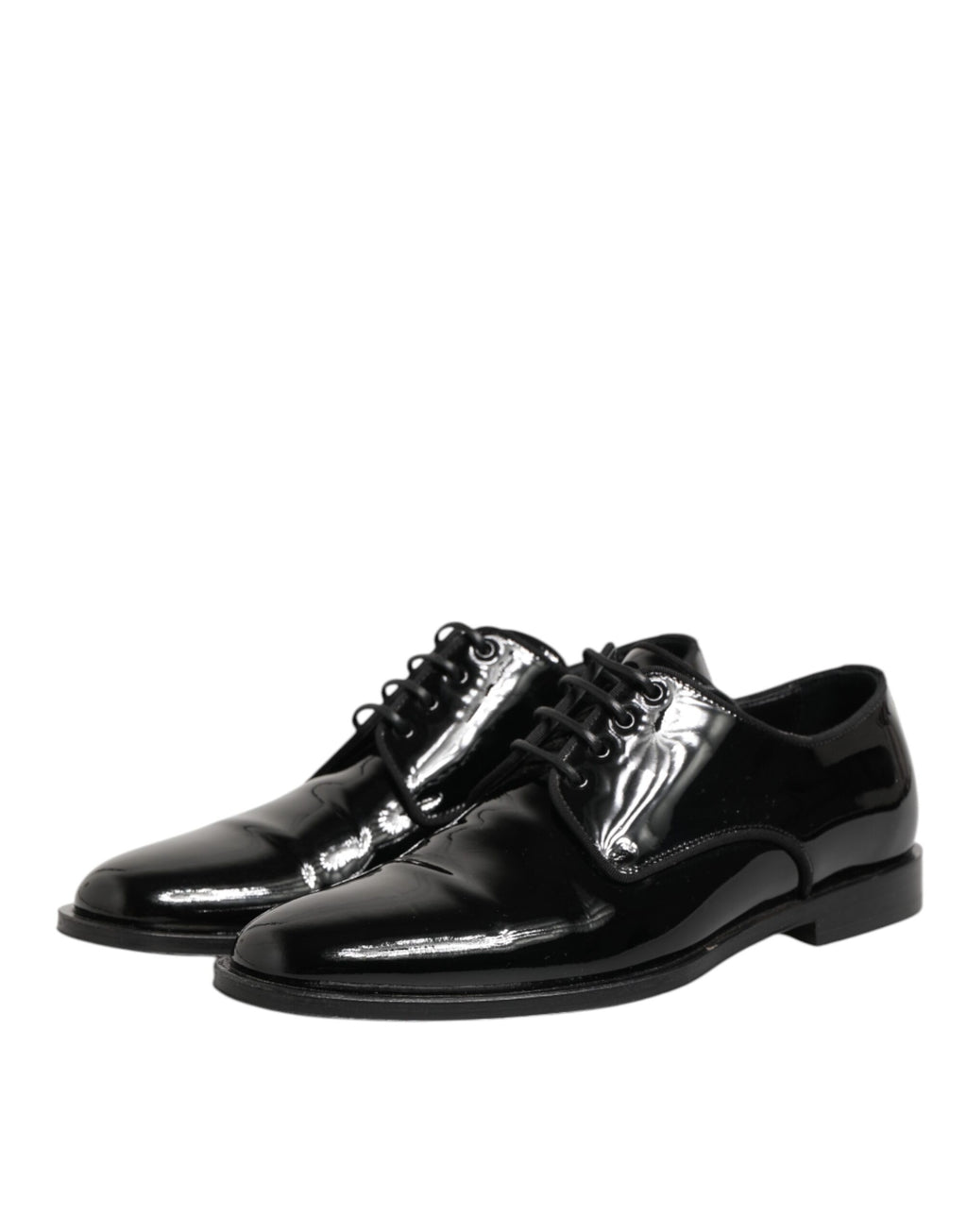 Chaussures habillées de ville Dolce & Gabbana en cuir noir à lacets