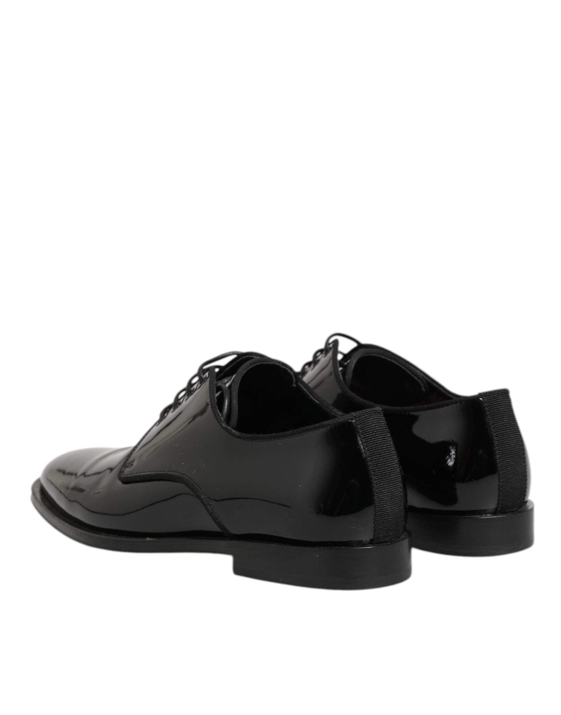 Chaussures habillées de ville Dolce & Gabbana en cuir noir à lacets