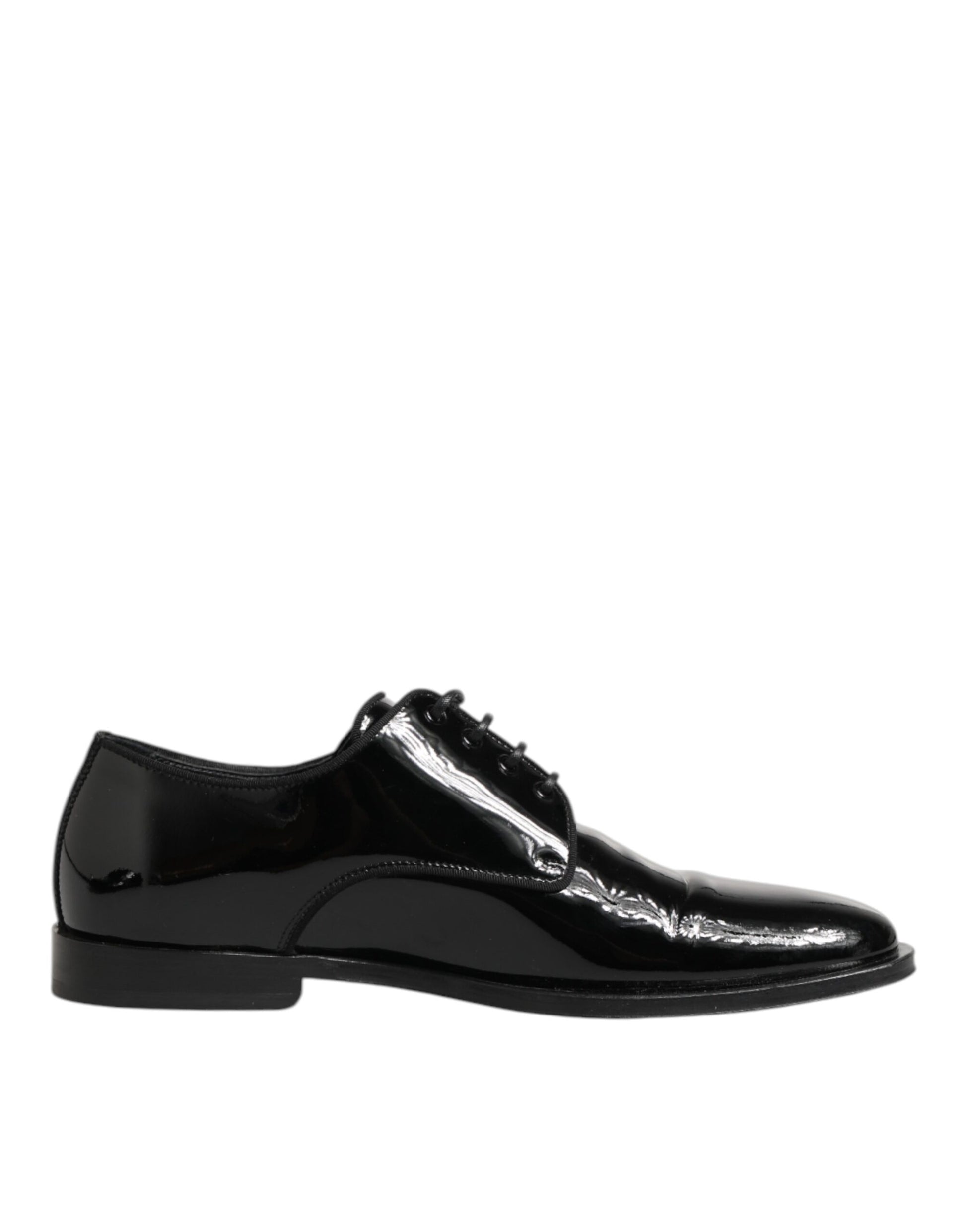 Chaussures habillées de ville Dolce & Gabbana en cuir noir à lacets