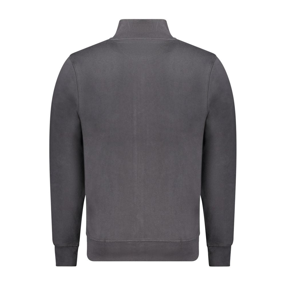 Sweat-shirt homme en coton noir North Sails