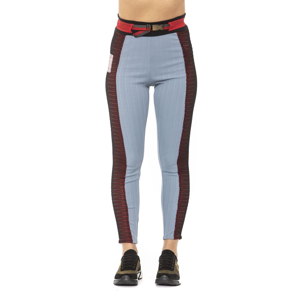 Legging Femme en Coton Bleu Clair Mr&Mrs Italy