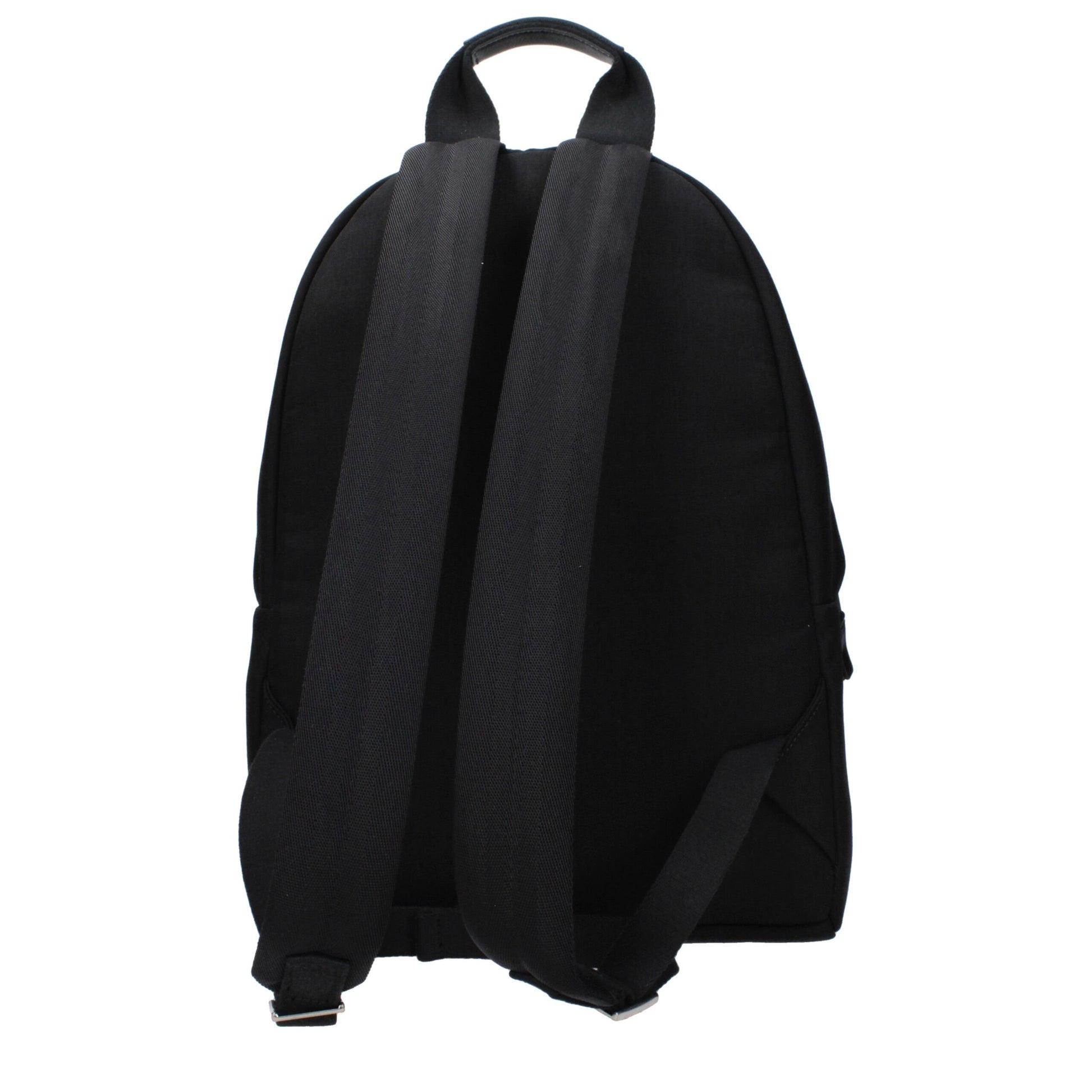 Palm Angels Black Fabric Backpack