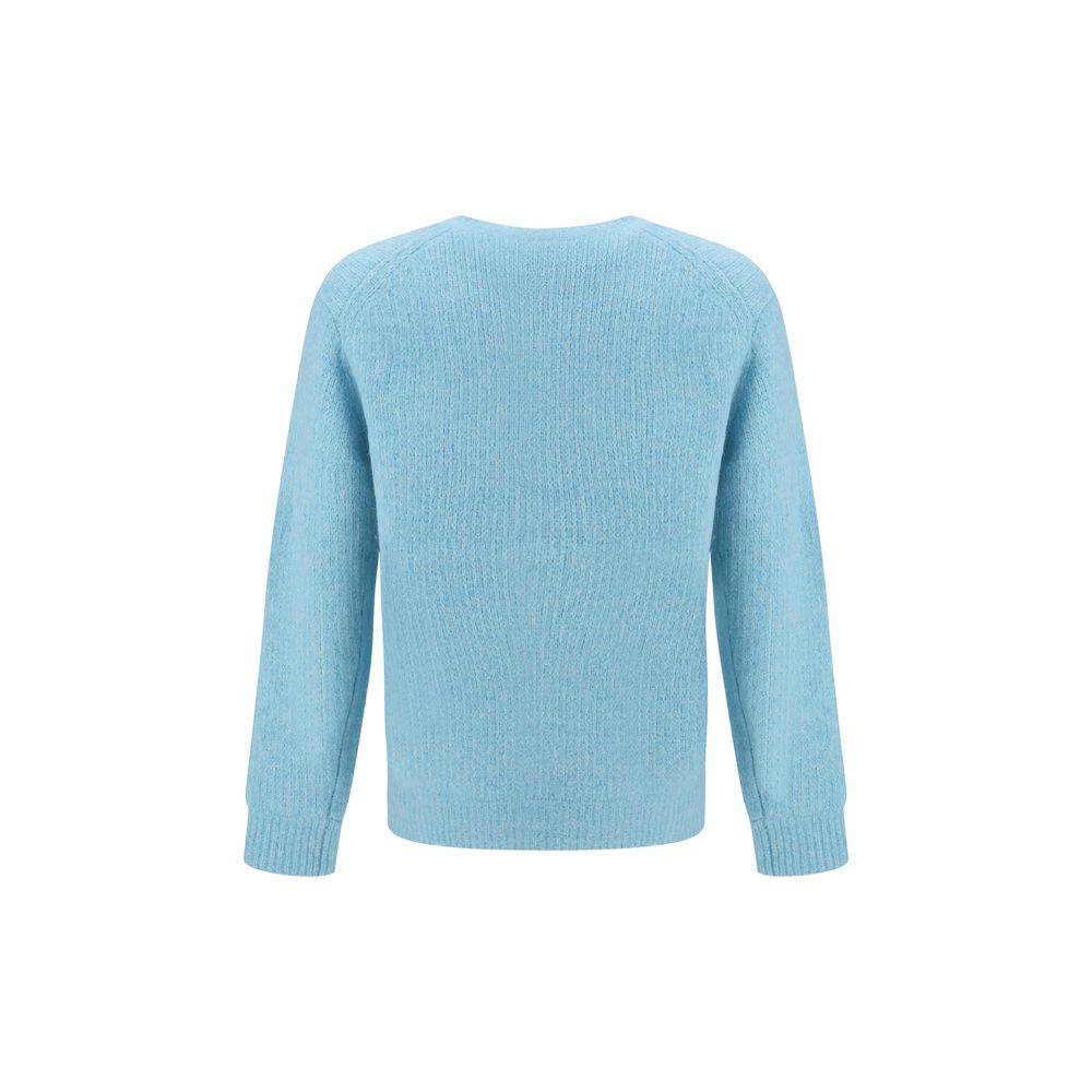 Sunflower Light Blue Alpaca Vicugna Pacos Sweatshirt