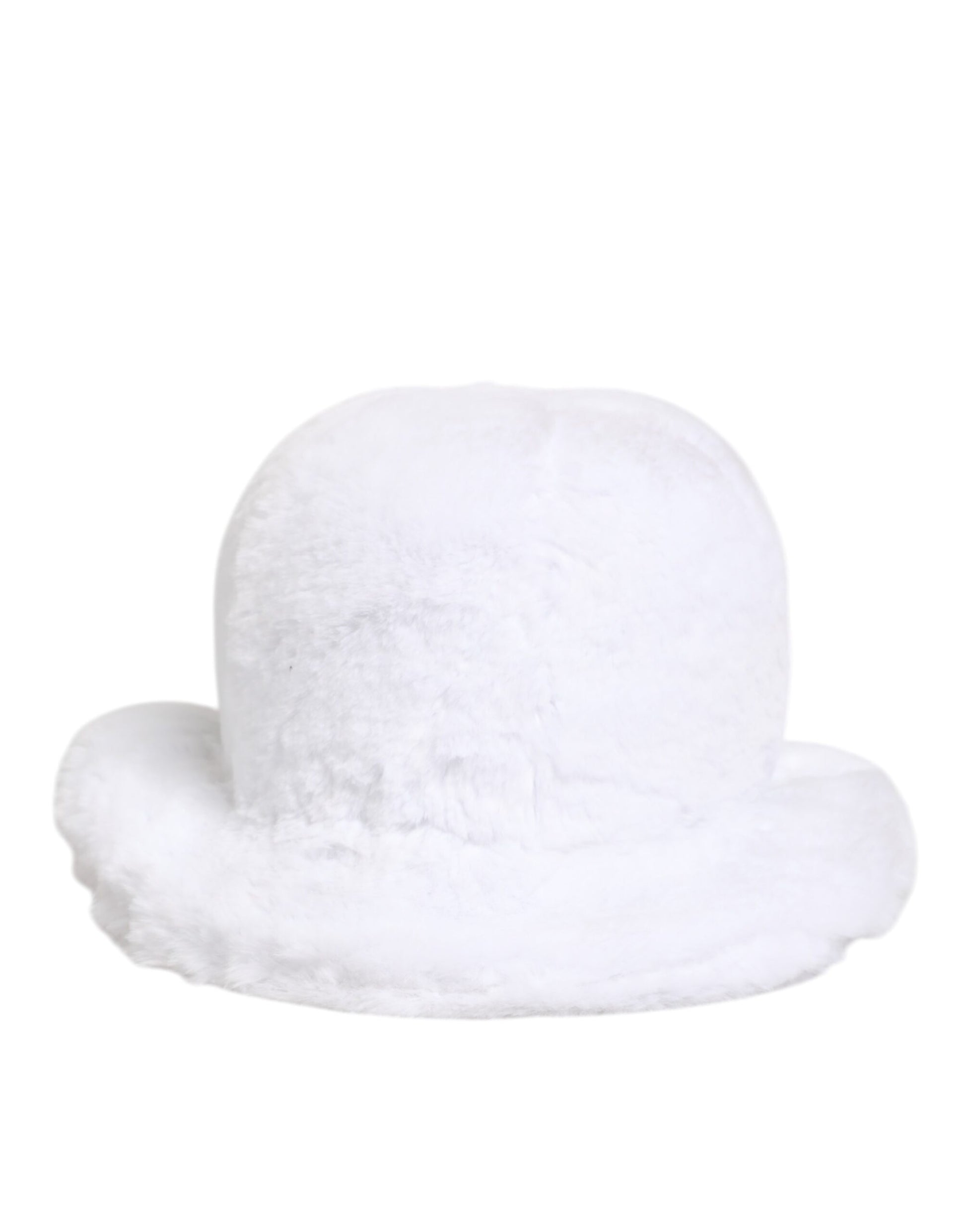 Chapeau Bob Homme Dolce & Gabbana en Modacrylique Fourrure Blanc