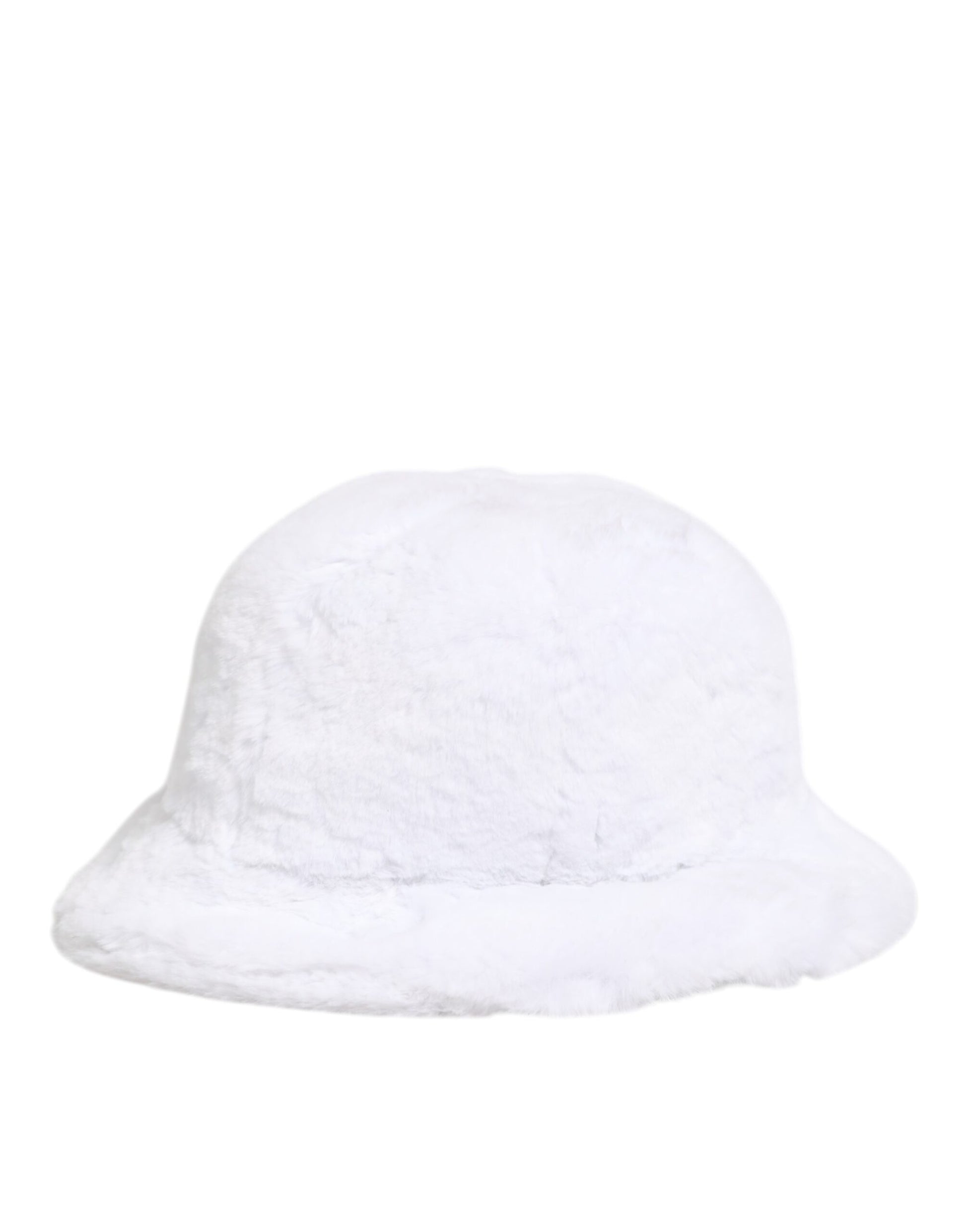 Chapeau Bob Homme Dolce & Gabbana en Modacrylique Fourrure Blanc