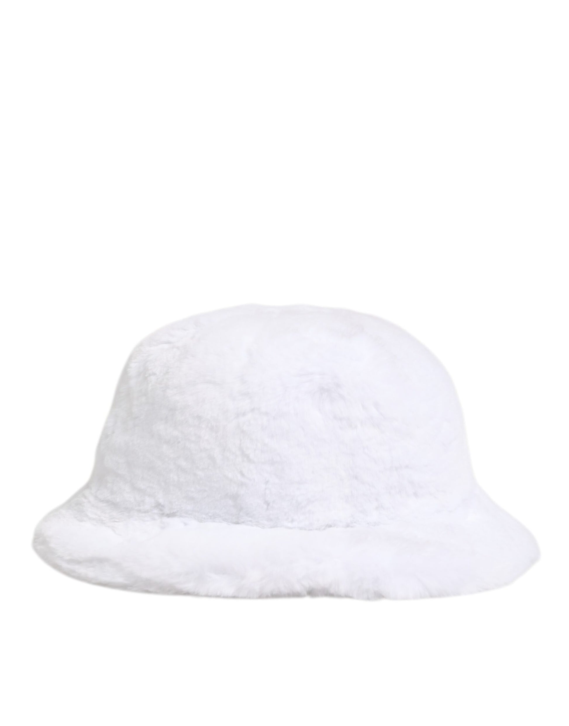 Chapeau Bob Homme Dolce & Gabbana en Modacrylique Fourrure Blanc