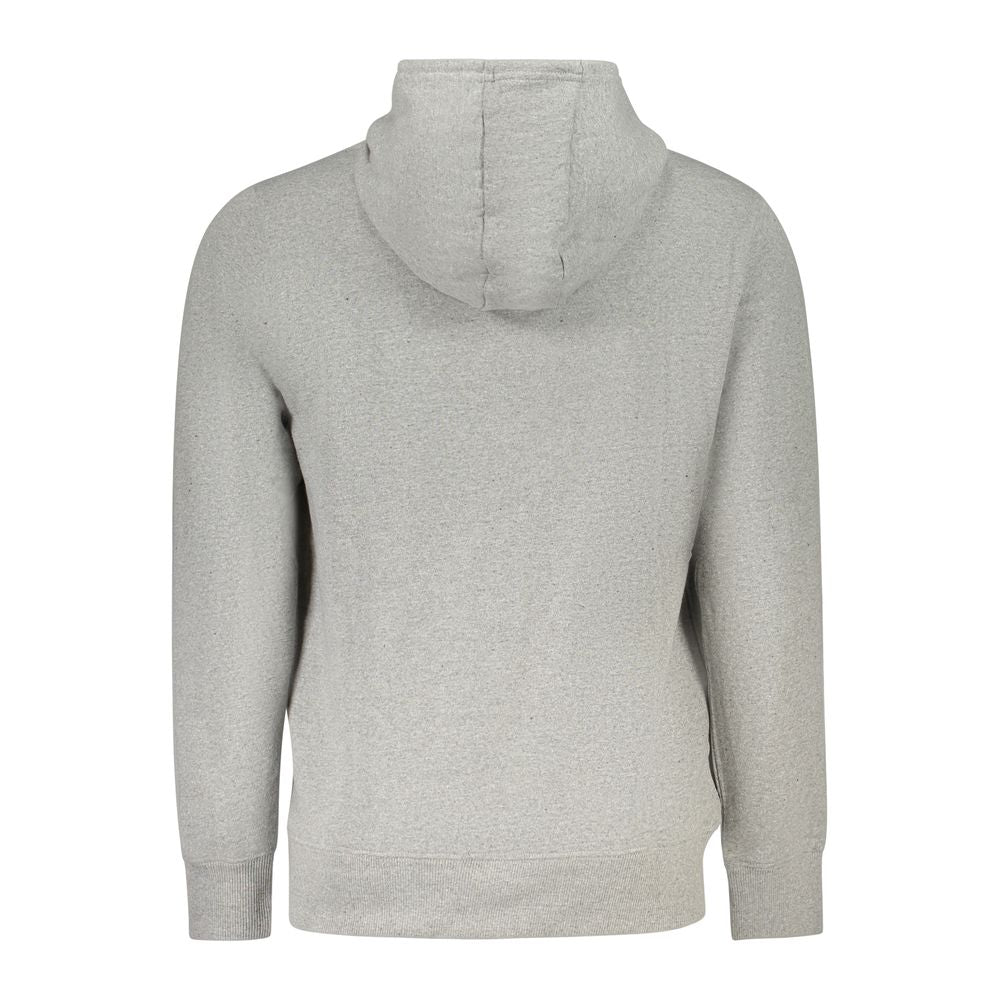 Accademia Militare Grigio Cotton Sweatshirt à Capuche Homme