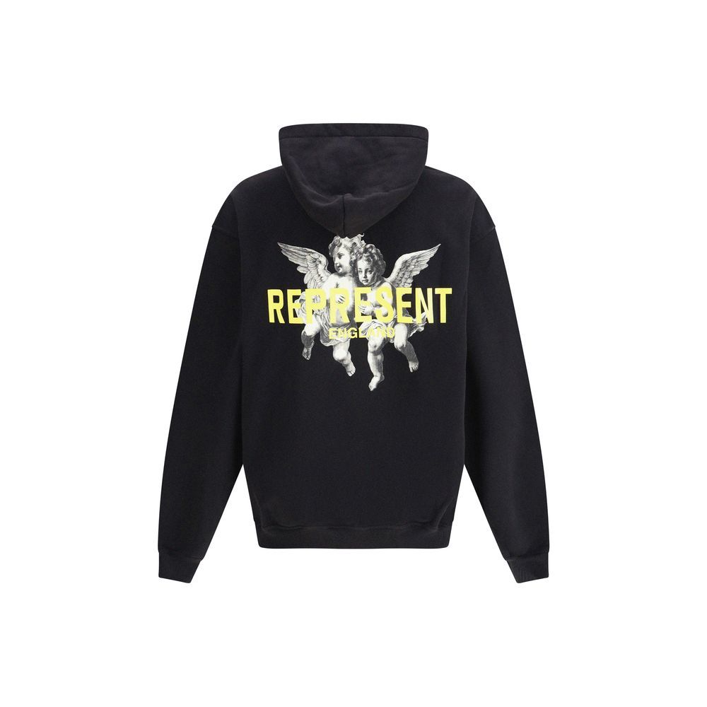Represent Black Cotton Sweatshirt
