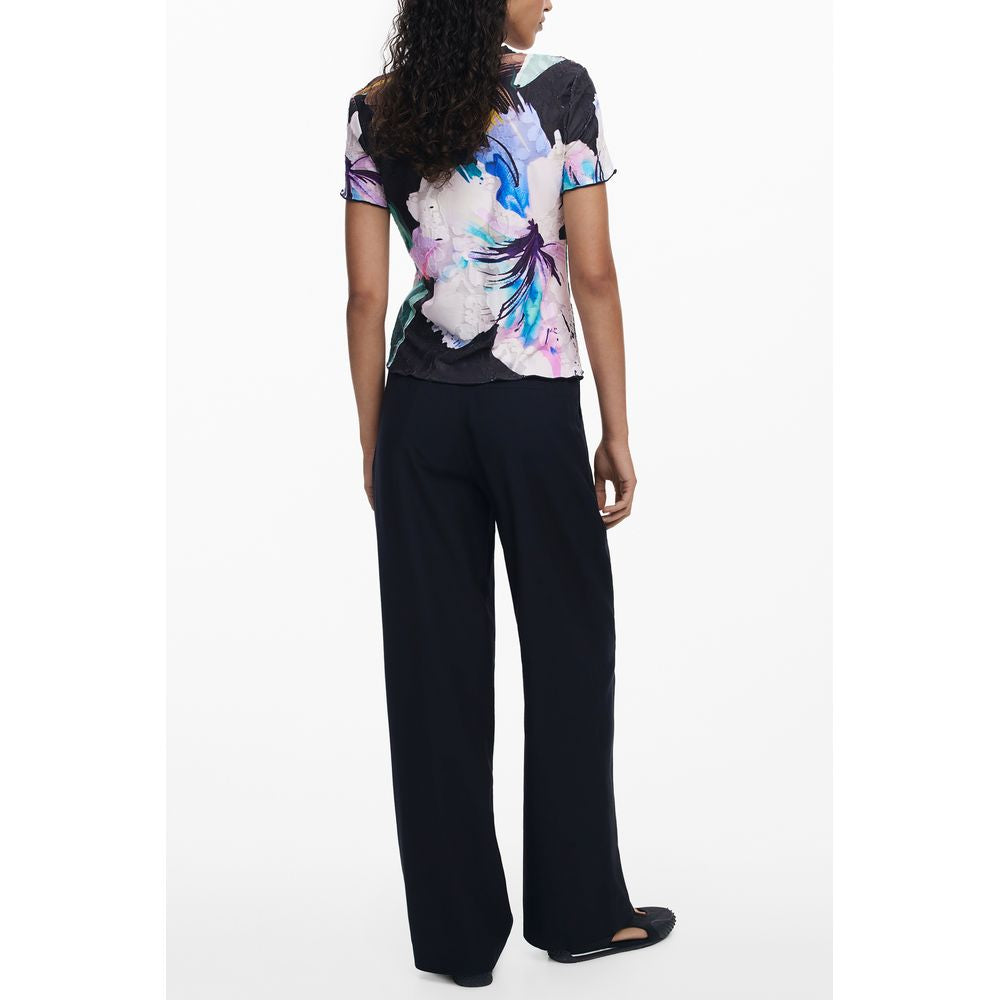 Desigual Black Polyester Women T-Shirt