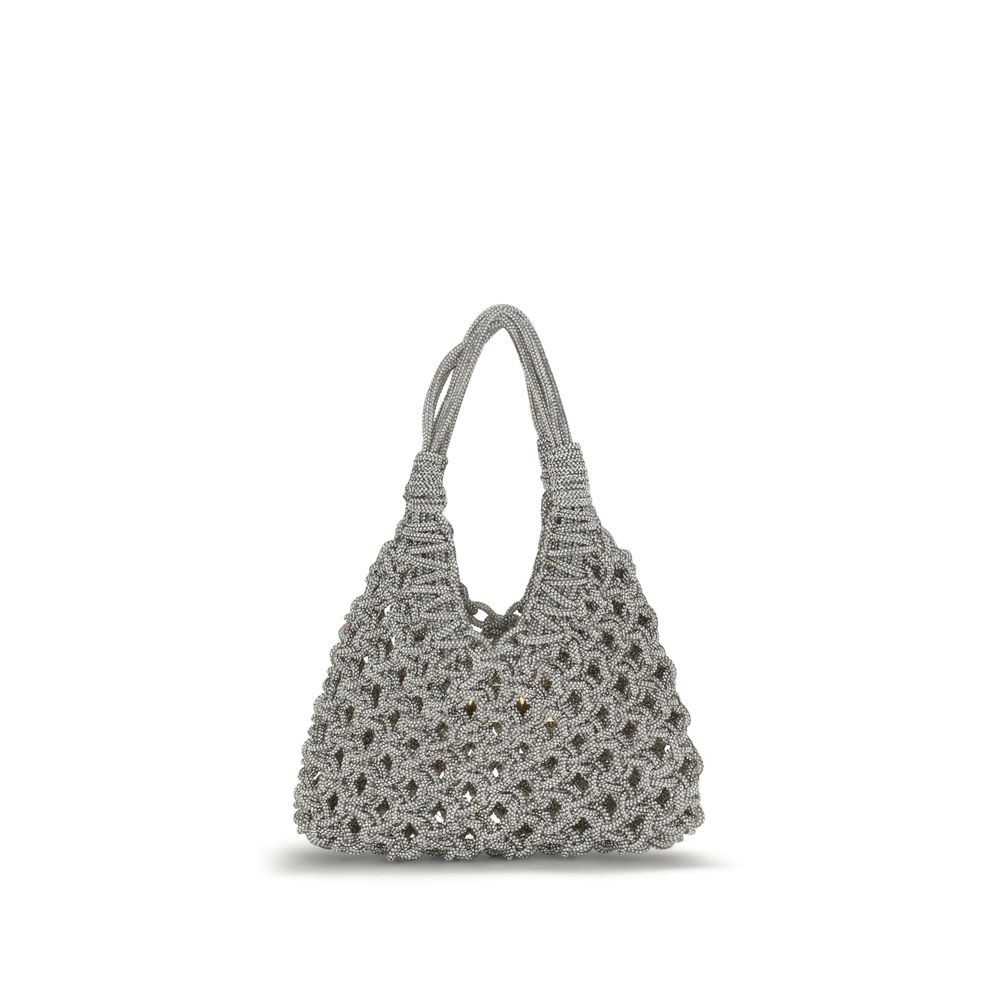 HIBOURAMA Gray Resin Handbag