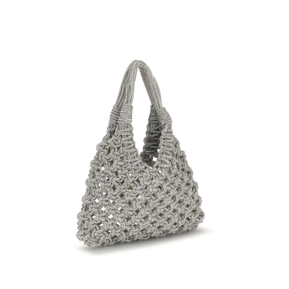 HIBOURAMA Gray Resin Handbag