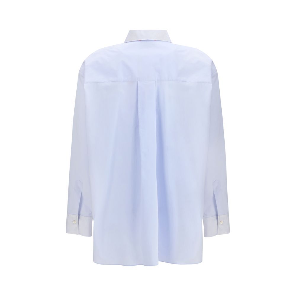 Forte_Forte Light Blue Cotton Dress Shirt